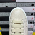 Alexander McQueen Beige and Black Drip Sneakers
