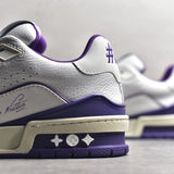 Trainer White and Purple