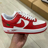 AF1 x LV Red