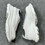 Alexander McQueen All White Drip Sneakers
