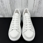 Alexander McQueen All White Drip Sneakers