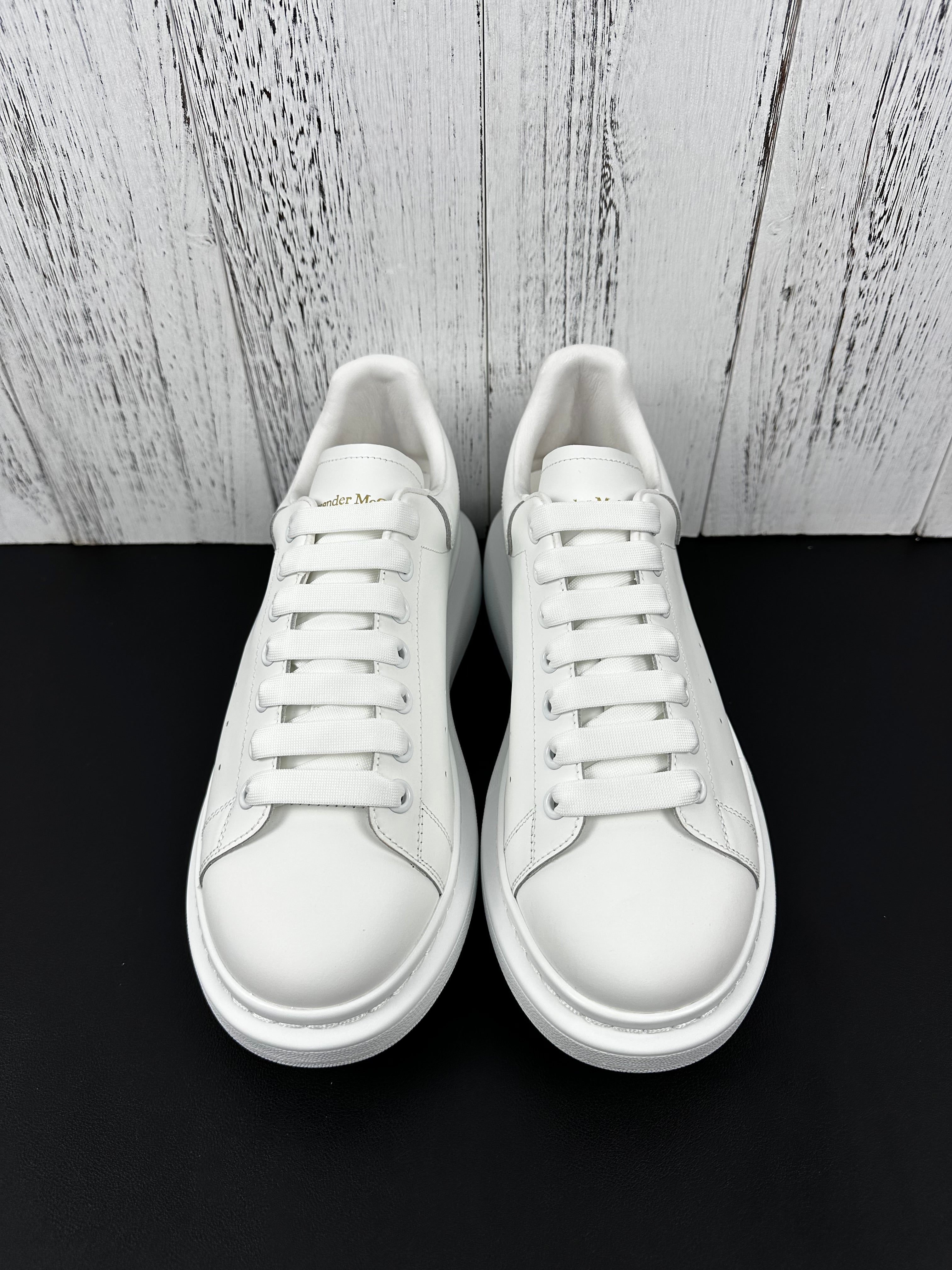 Alexander McQueen All White Drip Sneakers