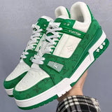 Trainer Green and White
