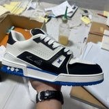 Trainer White and Blue
