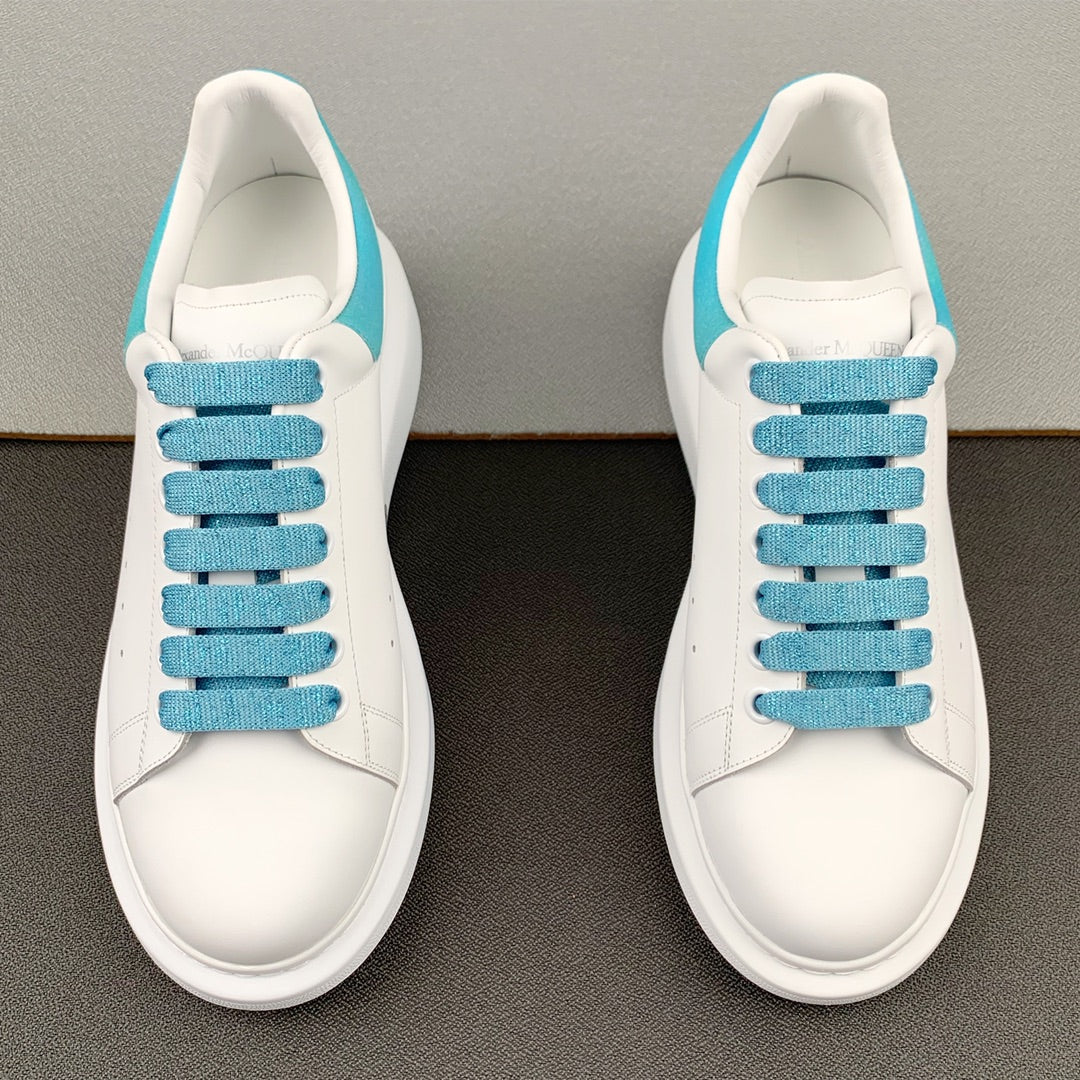 Alexander McQueen Azul Drip Sneakers