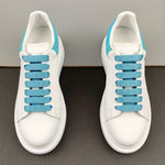 Alexander McQueen Azul Drip Sneakers