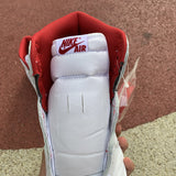 AJ1 High White Red