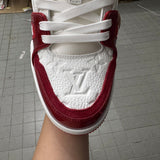 Trainer White and Red