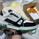 Trainer White and Green