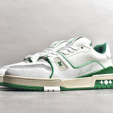 Trainer White and Green