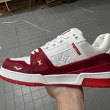 Trainer White and Red