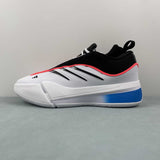 AD Dame 9 White Black Red Blue