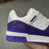 Trainer White and Purple