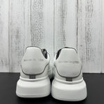 Alexander McQueen White and Grey Drip Sneakers