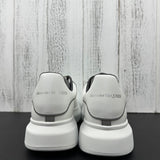 Alexander McQueen White and Grey Drip Sneakers