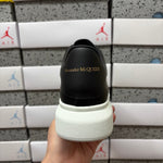 Alexander McQueen Black & White Drip Sneakers