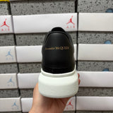 Alexander McQueen Black & White Drip Sneakers