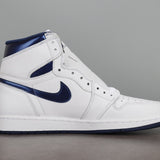 AJ1 High Metallic Navy