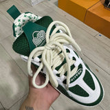 Skate Green and White