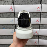 Alexander McQueen Mirror Black Drip Sneakers