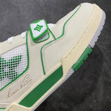 Trainer Green and White