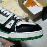 Trainer White and Green