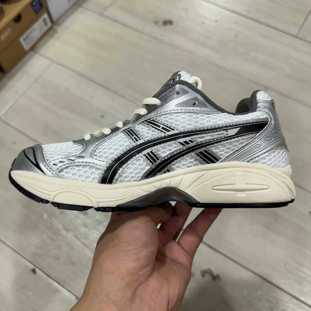 Kayano 14 Silver