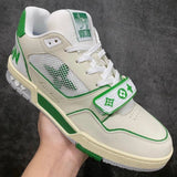 Trainer Green and White