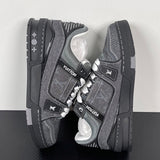 Trainer Grey Demin