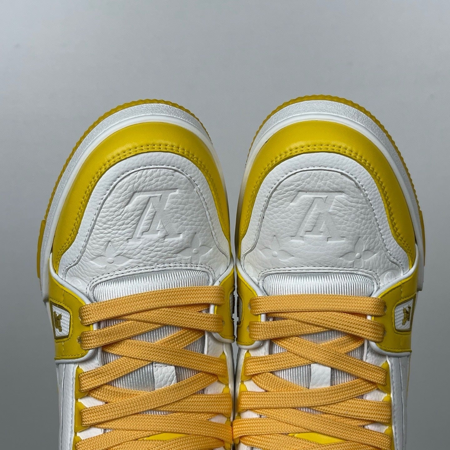 Trainer White and Yellow