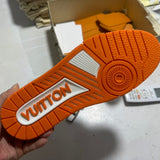 Trainer White and Orange