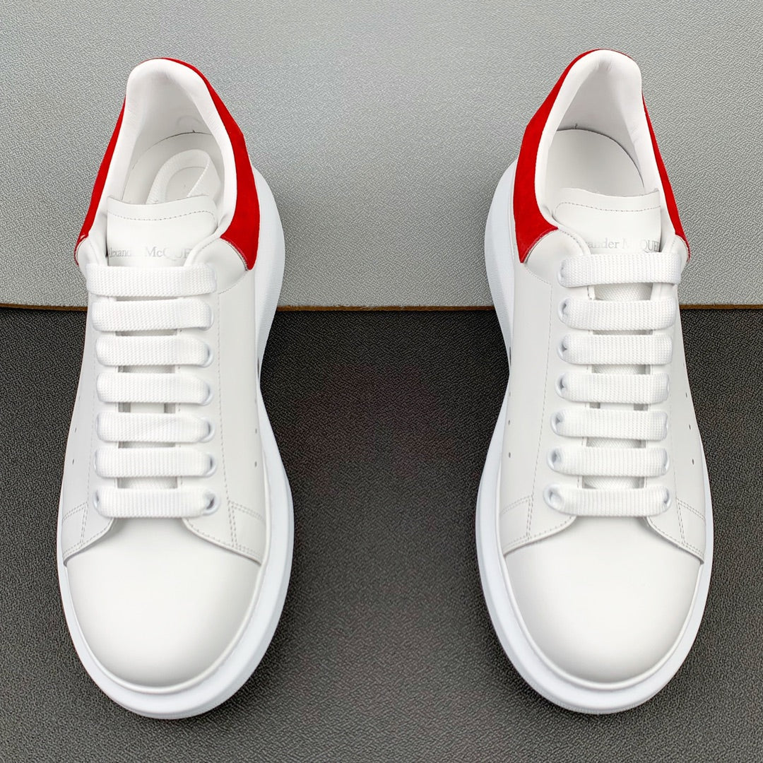 Alexander McQueen Red Drip Sneakers