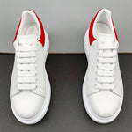 Alexander McQueen Red Drip Sneakers
