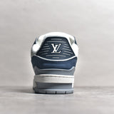 Trainer White and Blue