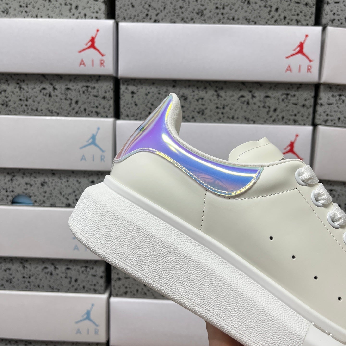 Alexander McQueen Fade Drip Sneakers