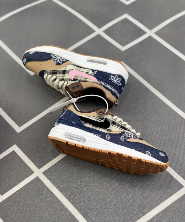 Air Max 1 Castanho Barroco