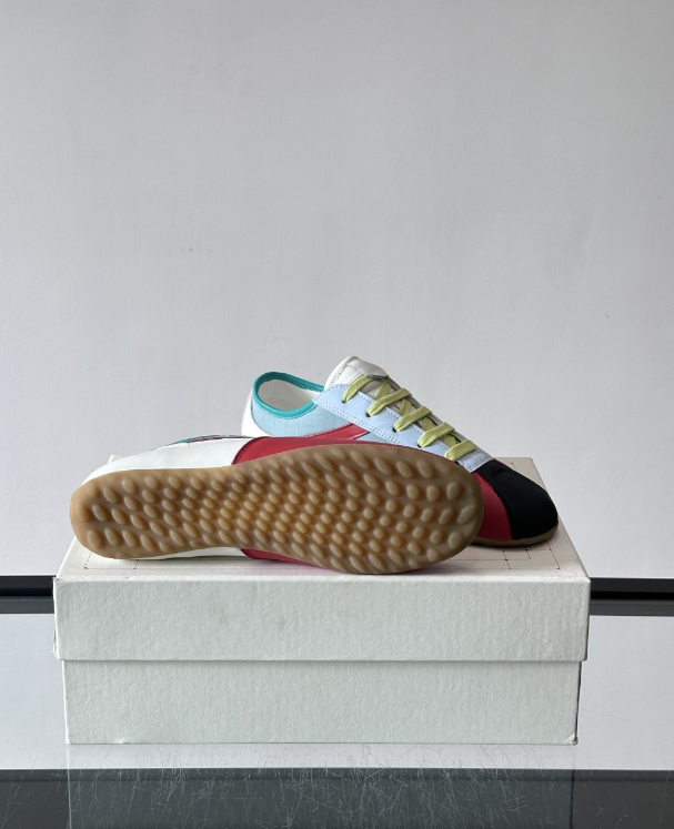 Alexander Mcqueen Boxe Multicolor Drip Sneakers