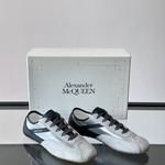 Alexander Mcqueen Boxe Grey/Black Drip Sneakers
