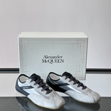 Alexander Mcqueen Boxe Grey/Black Drip Sneakers