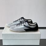 Alexander Mcqueen Boxe Grey/Black Drip Sneakers
