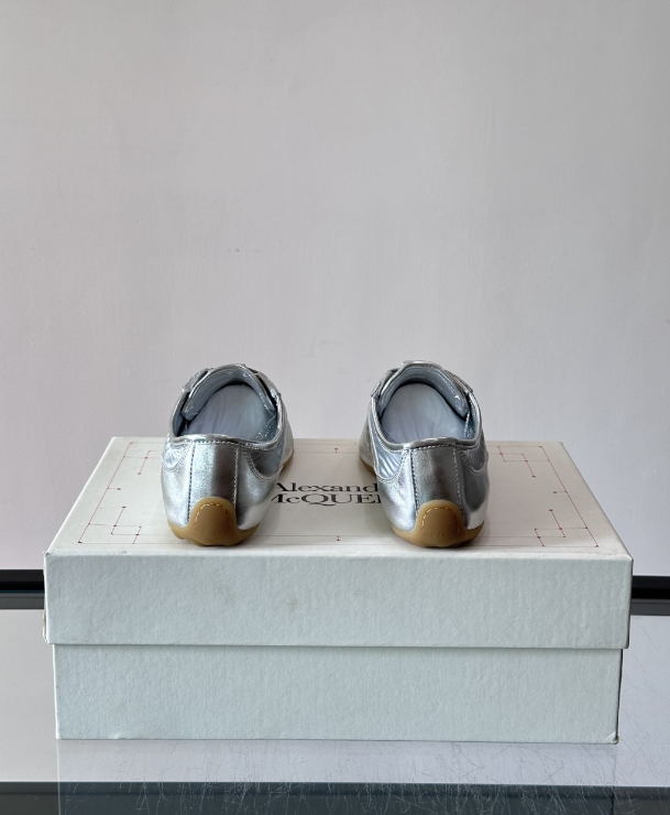 Alexander Mcqueen Boxe Grey Drip Sneakers