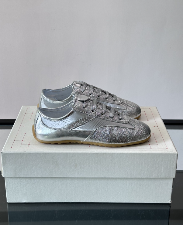 Alexander Mcqueen Boxe Grey Drip Sneakers
