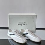 Alexander Mcqueen Boxe White Drip Sneakers