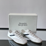 Alexander Mcqueen Boxe White Drip Sneakers