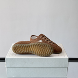 Alexander Mcqueen Brown Drip Sneakers