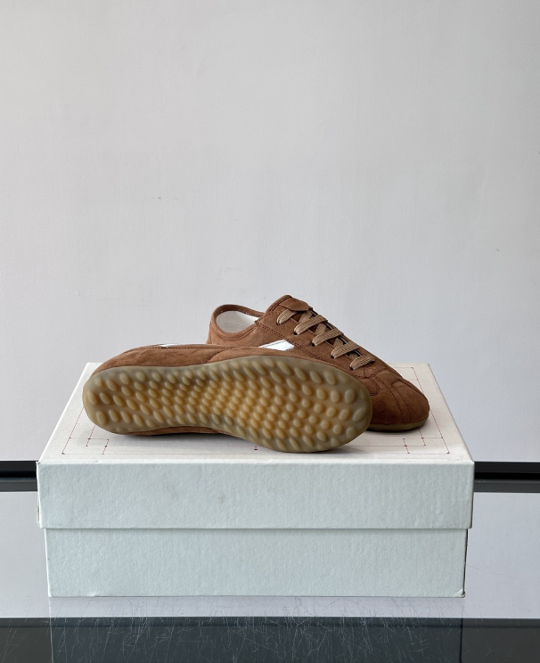 Alexander Mcqueen Brown Drip Sneakers