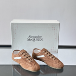Alexander Mcqueen Brown Drip Sneakers