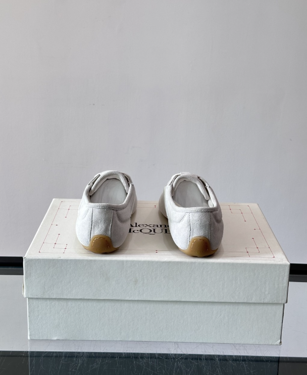 Alexander Mcqueen White Drip Sneakers