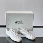 Alexander Mcqueen White Drip Sneakers