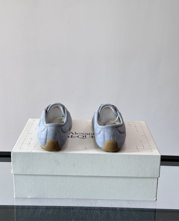 Alexander Mcqueen Blue Drip Sneakers